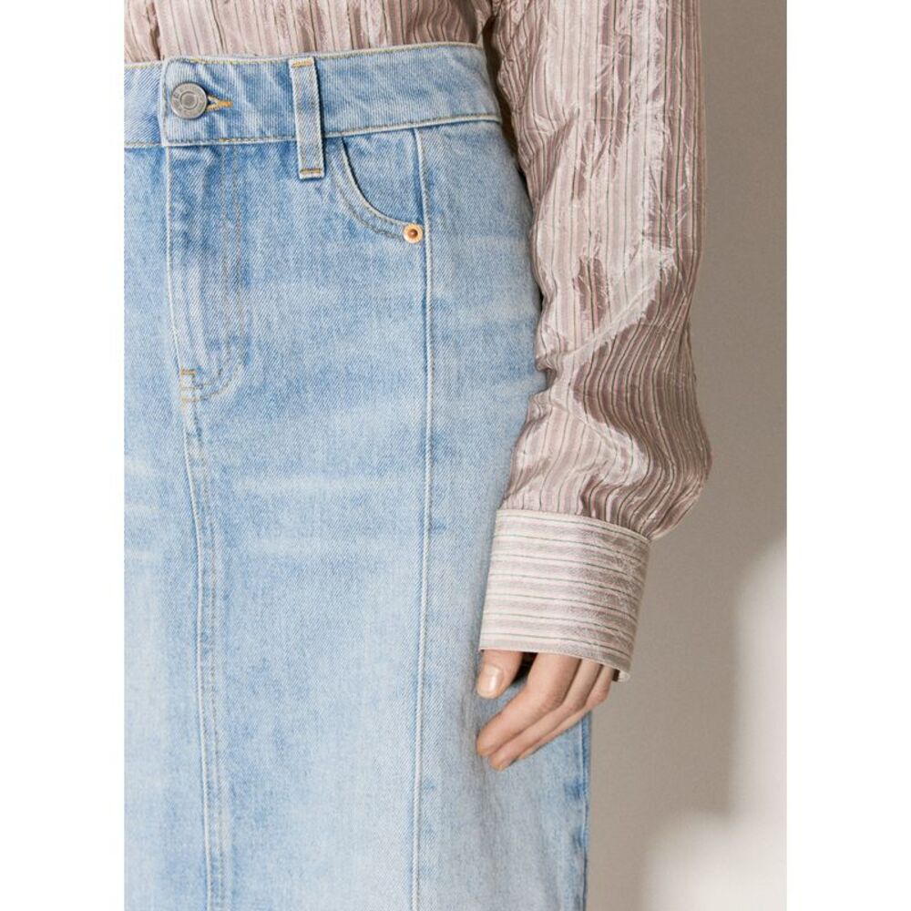 MARTINE ROSE Narrow Front Mini Skirt - Picture 6 of 6